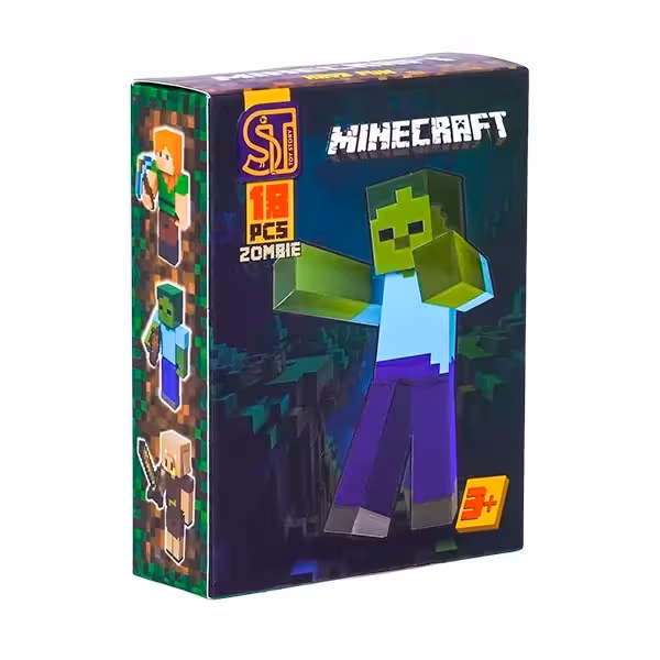 لگو ماینکرافت 18 قطعه شخصیت زامبی