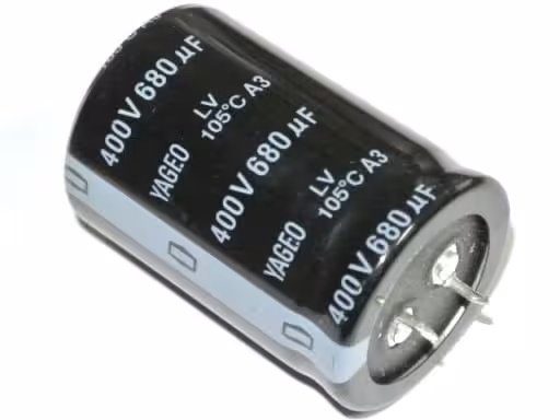 خازن الکترولیت 680uf 400v مرغوب