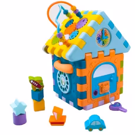 اسباب بازی آموزشی پازل 16 تکه موزیکال طرح خانه هانگر Huanger