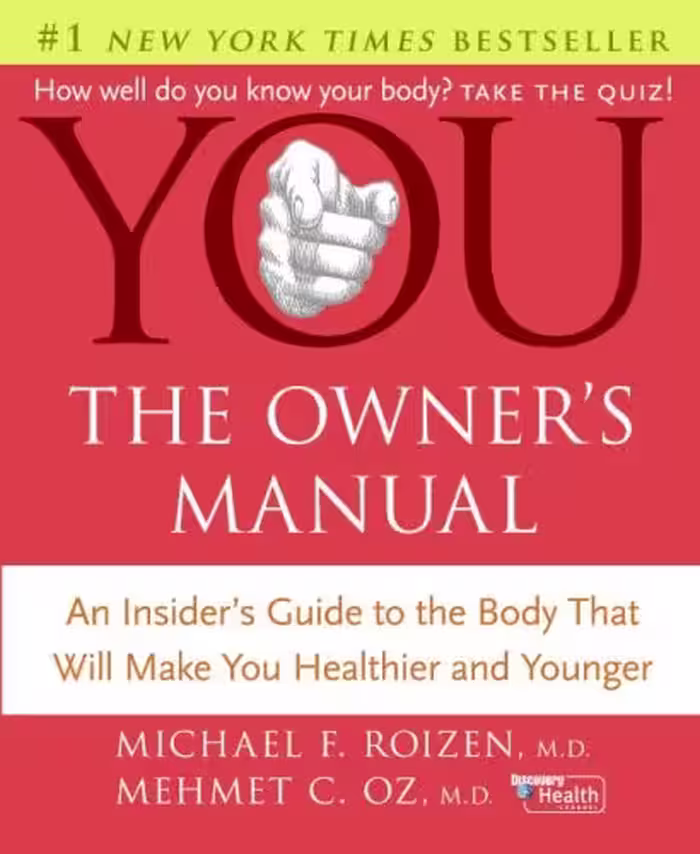 خرید و دانلود نسخه کامل کتاب You - The Owner's Manual - Inside your Body - Original PDF