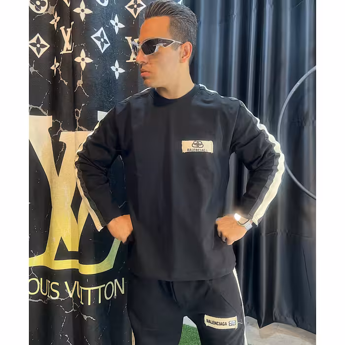 بلوز پنبه | بالنسیاگا |مدل نوار کنفی