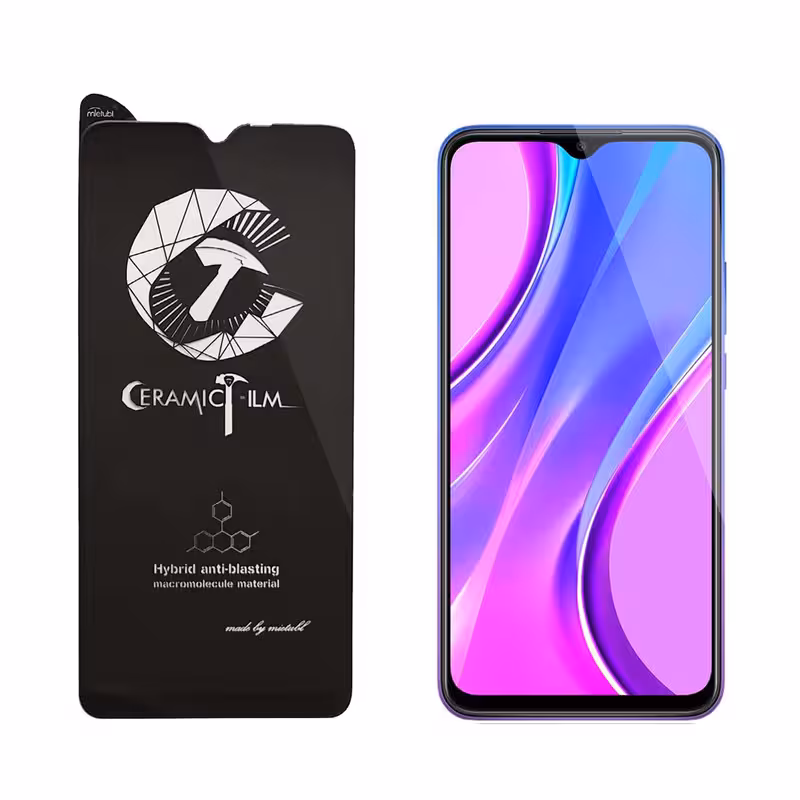 محافظ صفحه نمایش سرامیکی میتوبل مدل FLCEG01bi مناسب برای گوشی موبایل شیائومی Redmi 9