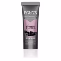 فوم شوینده صورت روشن کننده وضد جوش زغالی پوست چرب پوندز PONDS مدل ACTIVATED CHARCOAL