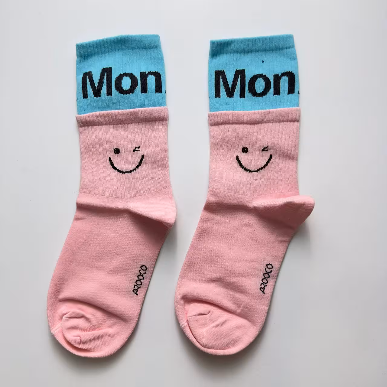 جوراب ساقدار فری سایز یونیسکس روزهای هفته دوشنبه