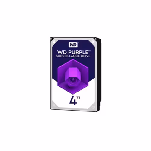 قیمت خرید آنلاین فوری هارددیسک اینترنال وسترن دیجیتال مدل Purple WD40PURZ ظرفیت 4 ترابایت