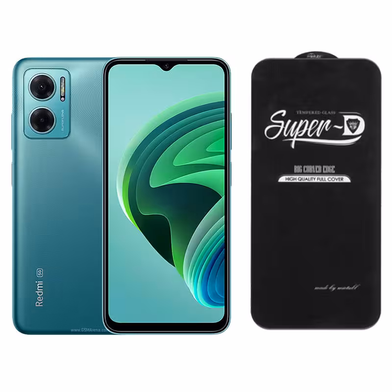 گلس گوشی شیائومی Xiaomi Redmi Note 11E مدل Super-D