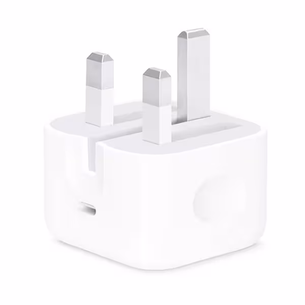 شارژر اپل استور مدل 20 وات سه پین بدون کابل اصل