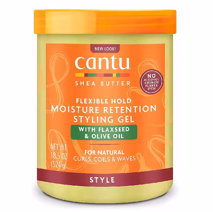 ژل مو حالت دهنده و مرطوب کننده موهای فر کنتو Cantu حاوی روغن زیتون وزن 524 گرم