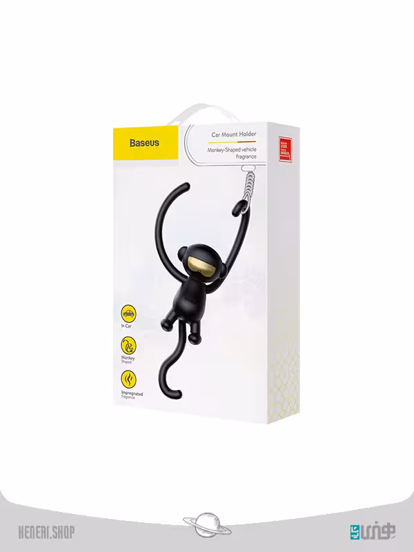 خوشبوکننده خودرو برند باسئوس Baseus monkey shaped car holder fragrance