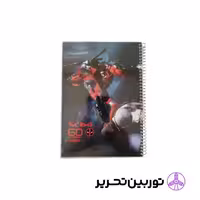 دفتر 60برگ heros طلقی