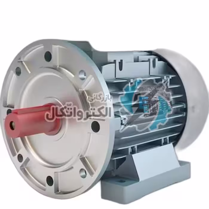 الکتروموتور تک فاز ولت Volt فلنچ دار