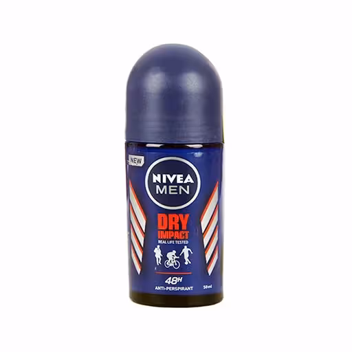 مام رول مردانه نیوا مدل درای ایمپکت  DRY IMPACT Nivea 50ml
