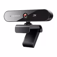 وب کم DEPSTECH با کیفیت  2K QHD USB و تصحیح خودکار نور