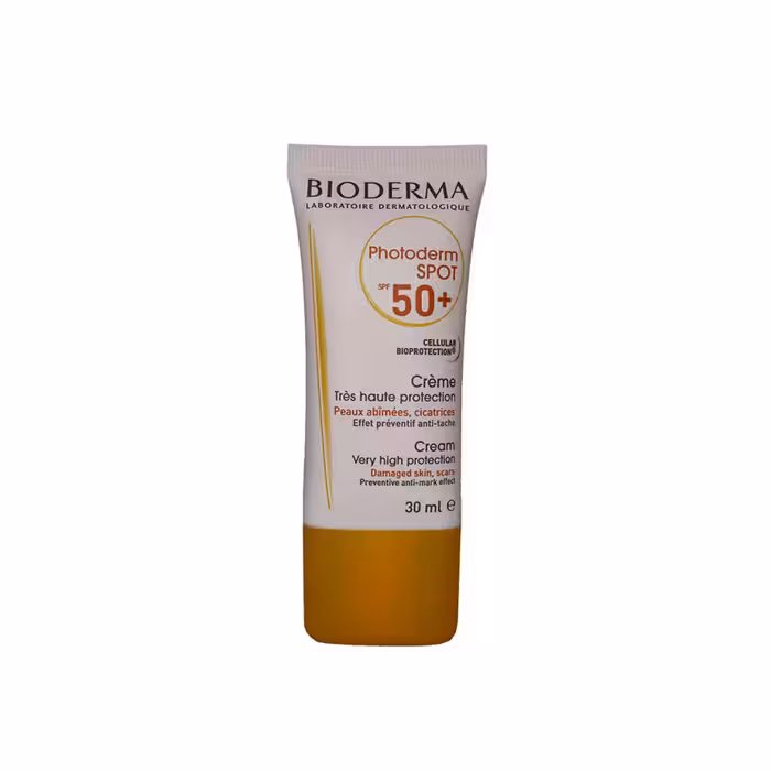 کرم ضد آفتاب فتودرم اسپات SPF50 بایودرما 30 میلی لیتر