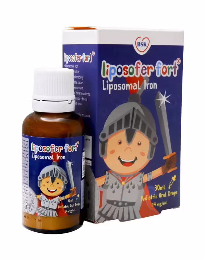 قطره لیپوزوفر فورت بی اس کی 30 میلی لیتر