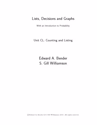 خرید و دانلود نسخه کامل کتاب Lists, Decisions and Graphs
