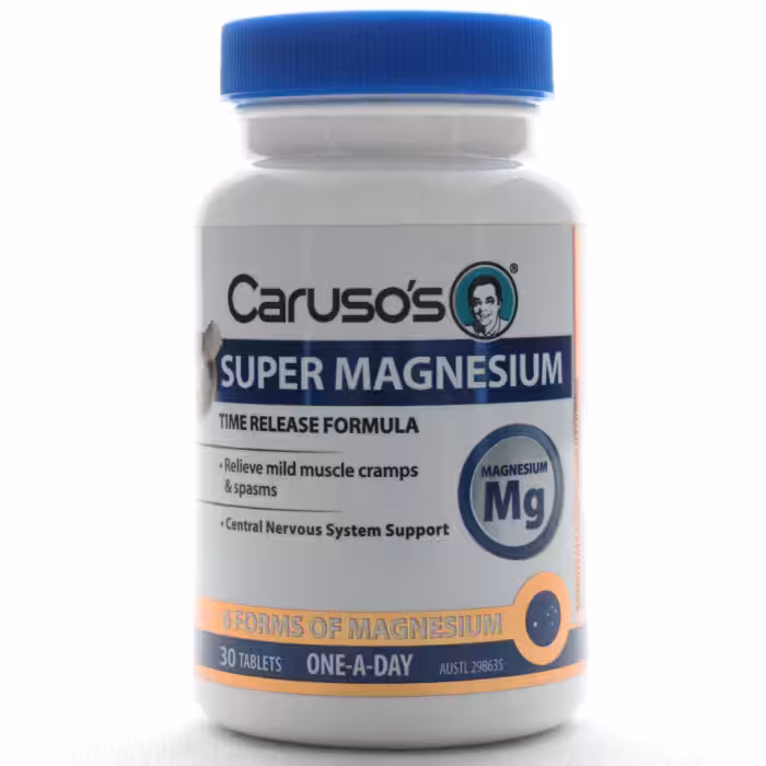 قرص سوپر منیزیم کاروسوس نچرال هلث 30 عددی - دارونت