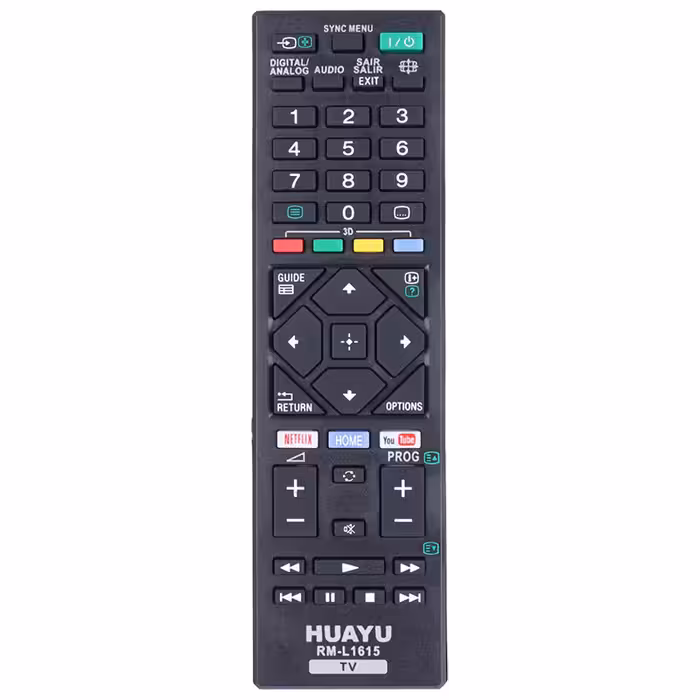 کنترل همه کاره تلویزیون Huayu RM-L1615