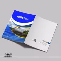 طراحی کاتالوگ لوله پلی اتیلن