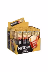 پودر قهوه فوری نسکافه 3 در 1 مدل sütlü köpüklü بسته 56 عددی