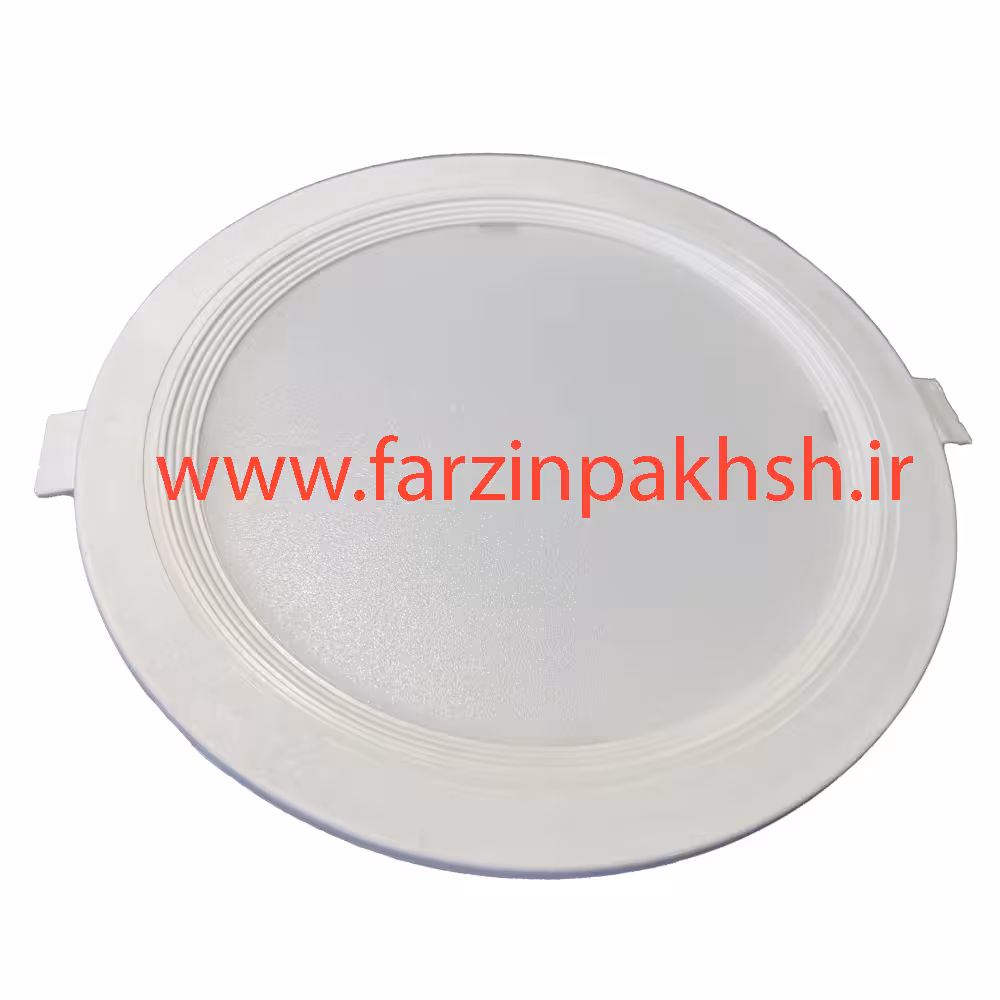 پنل 30 وات توکار دایره ای SMD تولید نور سری لنا