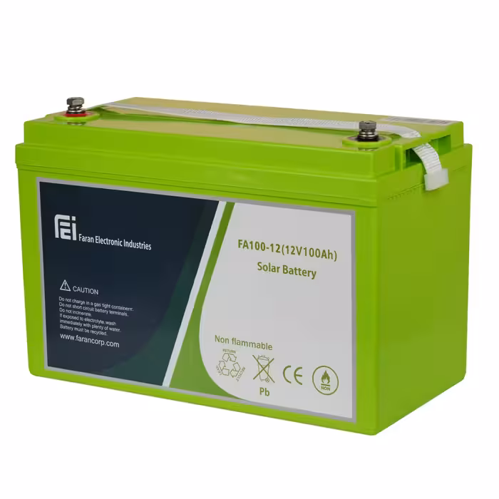 باتری یو پی اس 12 ولت 100 آمپر ساعت فاران
