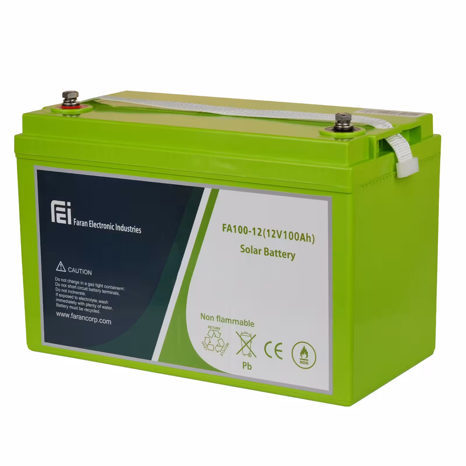 باتری یو پی اس 12 ولت 100 آمپر ساعت فاران