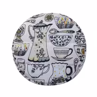 مارتینز دم کنی زمینه سفید طرح ظروف کوچک