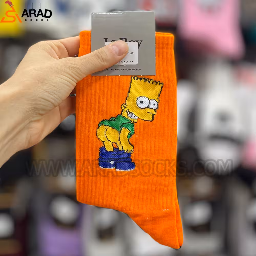 جوراب ساقدار طرح سیمپسون