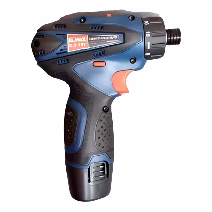 پیچ گوشتی شارژی 12 ولت 10 میلی‌متر با BMC المکس C.S 197