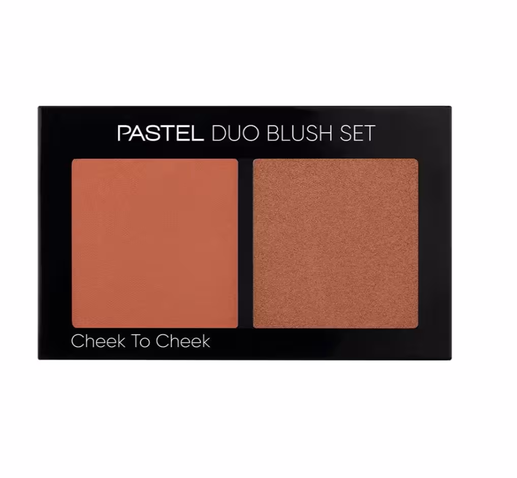 پالت رژگونه 2 رنگ پاستل (PASTEL) مدل Cheek To Cheek شماره 20
