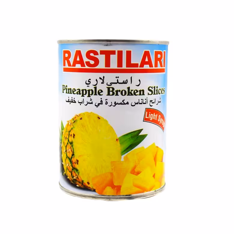 کمپوت آناناس راستی لاری Rastilari وزن 565 گرم