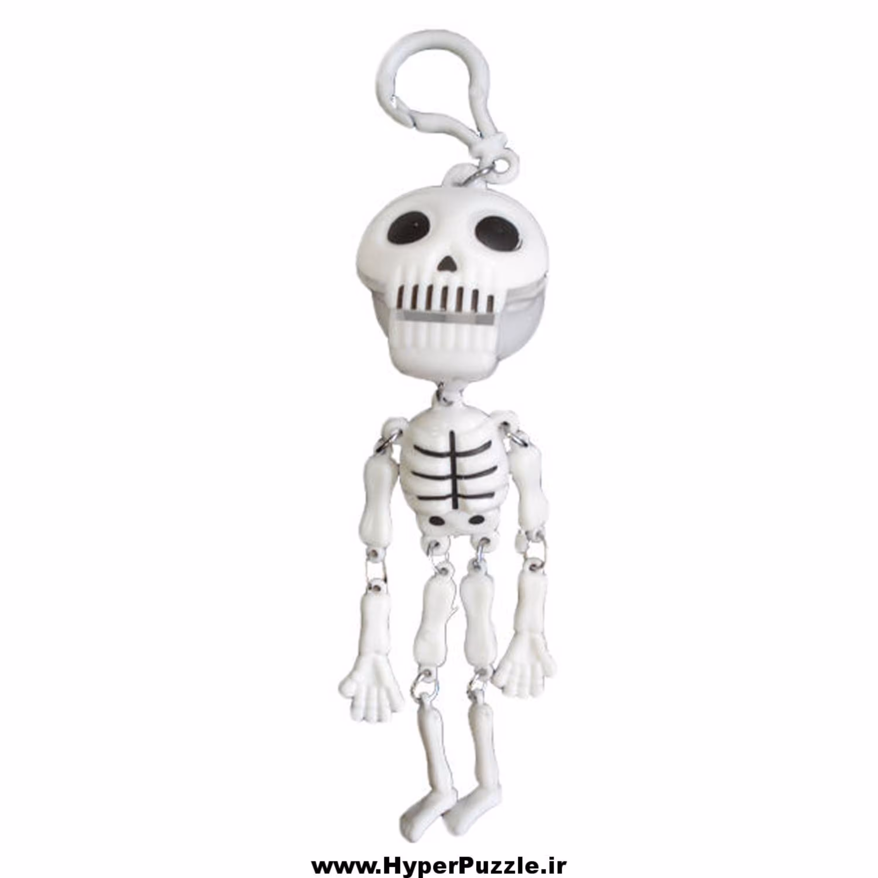 آویز طرح اسکلت با اندام متحرک ارتفاع 15cm