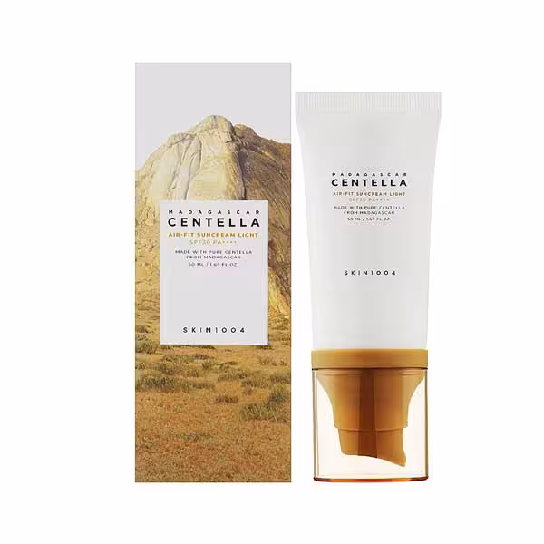 کرم ضد آفتاب ایرفیت سنتلا اسکین 1004