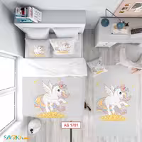 سرویس روتختی طرح پونی یک نفره کد AS1781