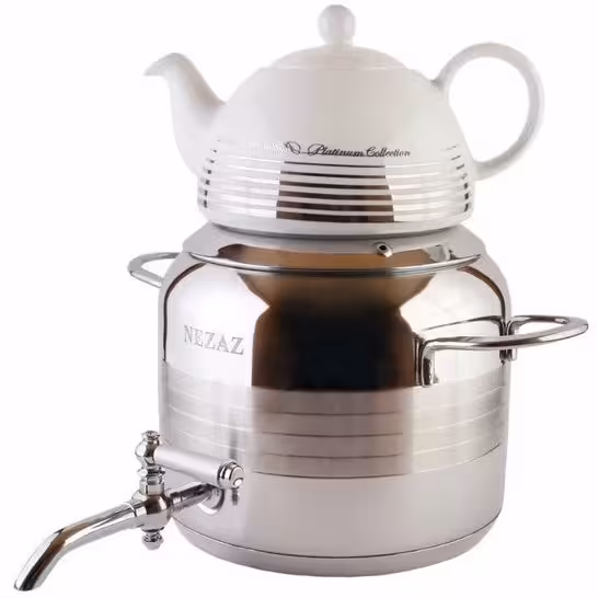 کتری و قوری 4/5 لیتر برند نزاز NEZAZ مدل 3015