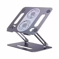 استند و پایه خنک کننده لپ تاپ تاشو پرودو Porodo ALSCF alum alloy stand cooling