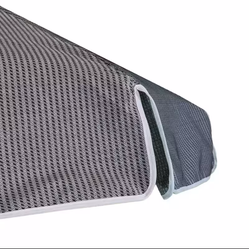 سایه بان قطر 2 متر با پارچه مشمع برنو ،ضد آب رنگ طوسی،مسافرتی