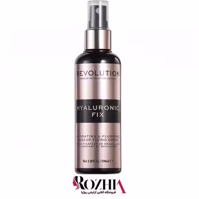 اسپری فیکساتور و آبرسان رولوشن مدل هیالورونیک 100میل