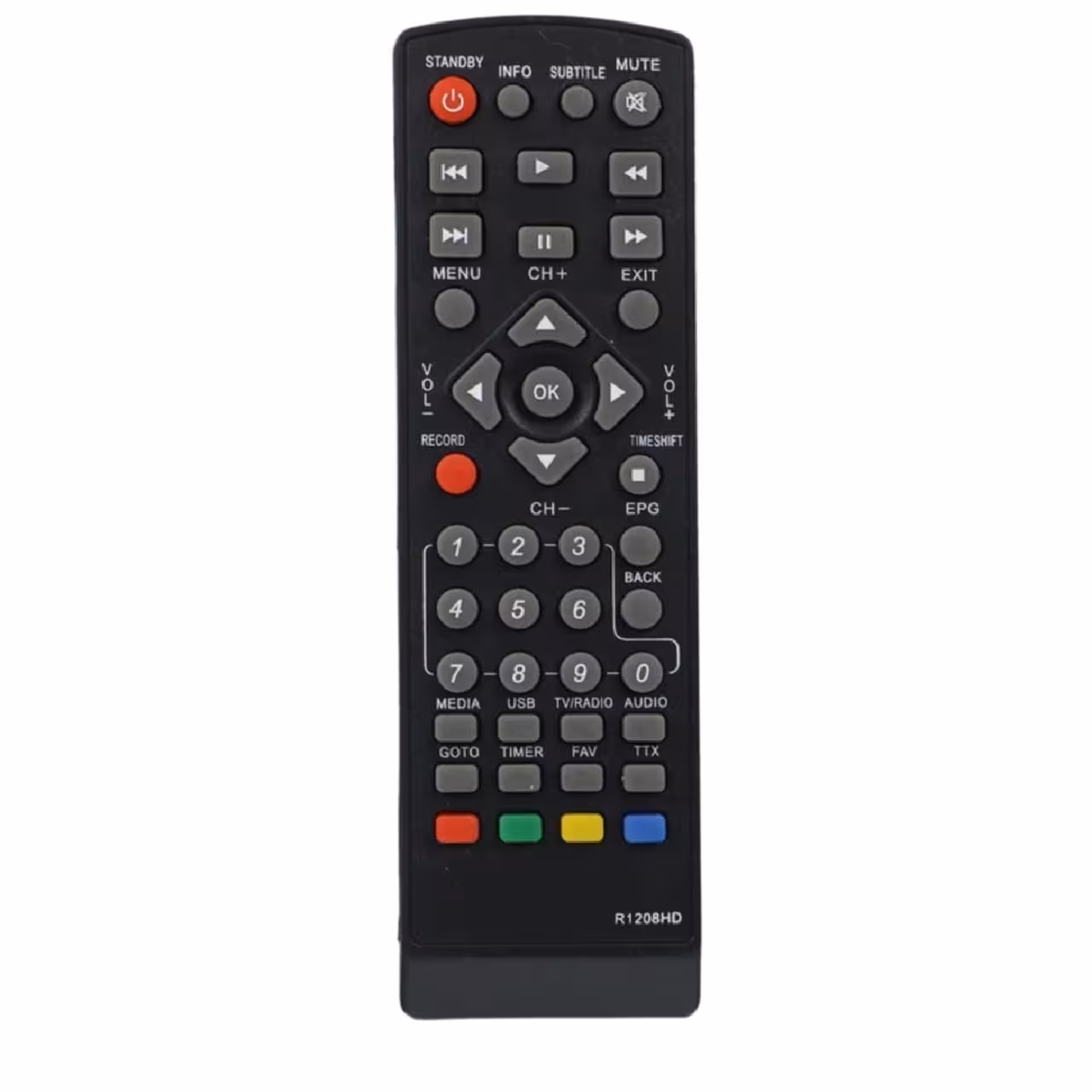 کنترل گیرنده دیجیتال دنای مدل R1208HD