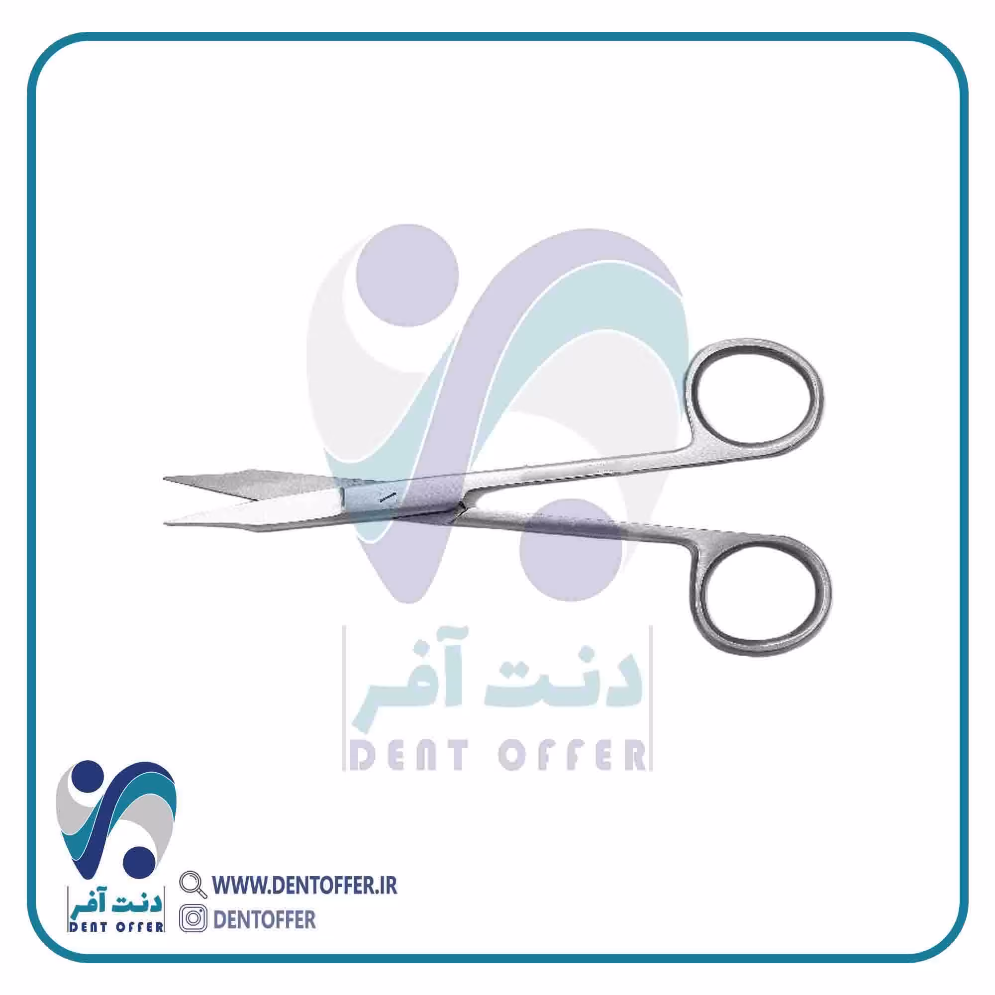 قیچی جراحی سرصاف برند جویا