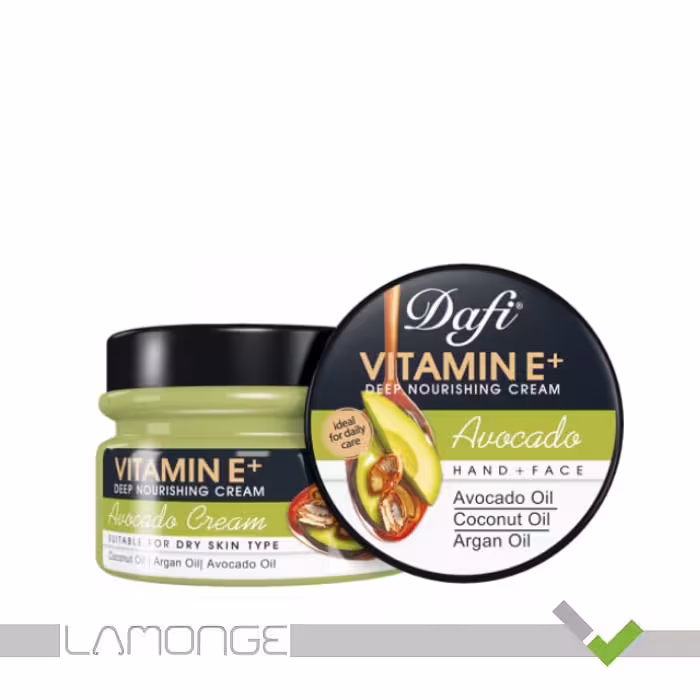 کرم مرطوب کننده دست و صورت حاوی عصاره آووکادو دافی مناسب پوست خشک حجم 270 میلی لیتر