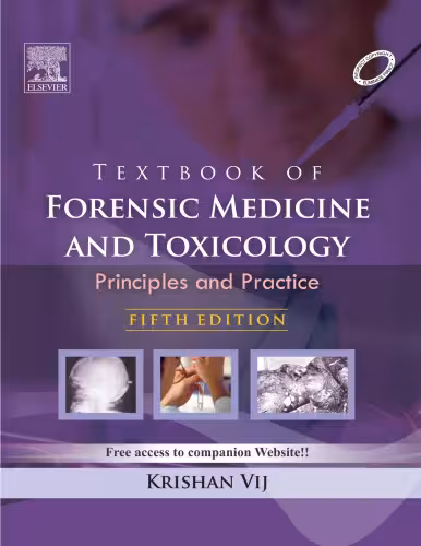 خرید و دانلود نسخه کامل کتاب Textbook of Forensic Medicine and Toxicology 5E.pdf