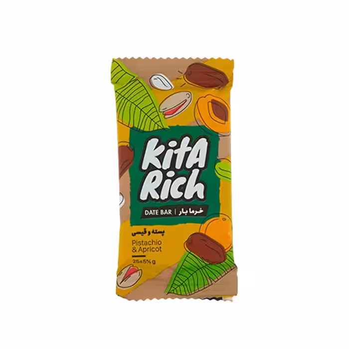 خرما بار پسته و قیسی کیتاریچ – 25 گرم