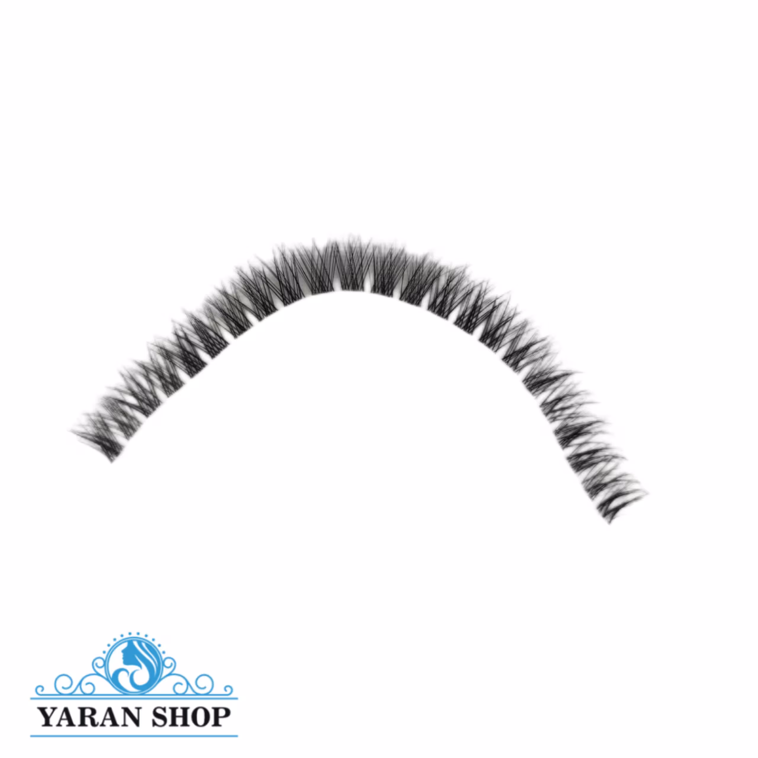 مژه فیشر ابریشمی ریسه ای - سایز 14 میلی متر (شاخه ای)