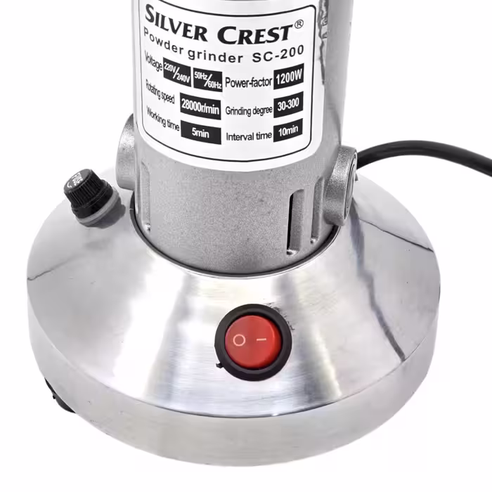آسیاب صنعتی سیلور کرست مدل SC-200