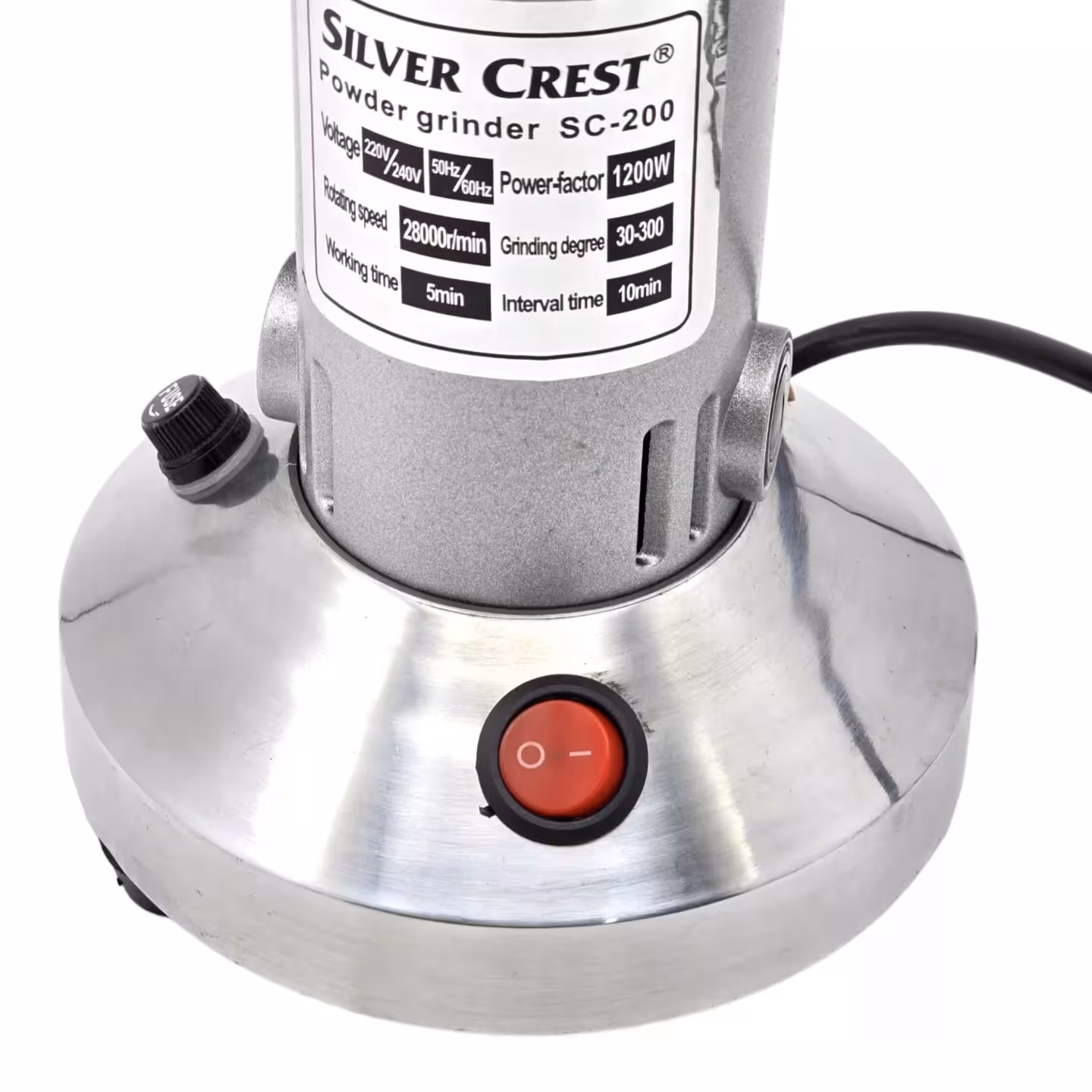 آسیاب صنعتی سیلور کرست مدل SC-200