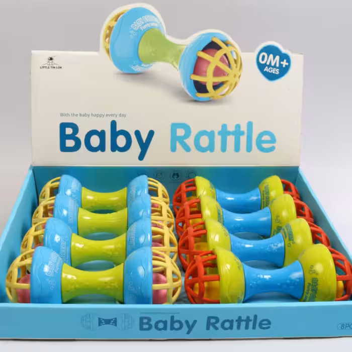 اسباب بازی جغجغه دمبلی کودک