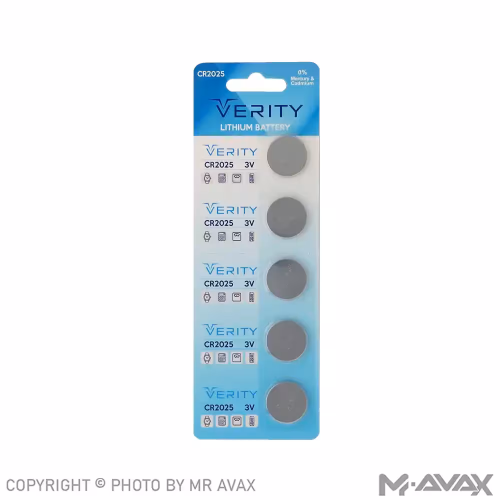 باتری سکه ای وریتی CR2025(تکی)