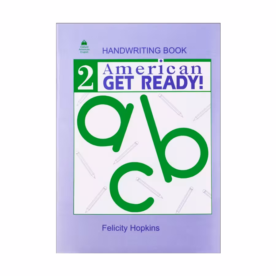 کتاب امریکن گت ردی هندرایتینگ دو American Get Ready Handwriting 2